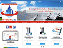 Tablet Screenshot of energiepac.com